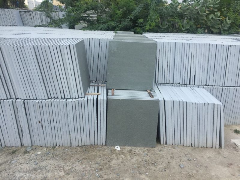 kota stone - price -80/-pcs.semi-polished 2`x 2` Naksh stone