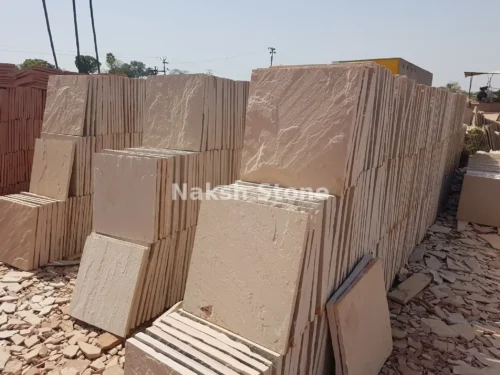 Beige Dholpur stone