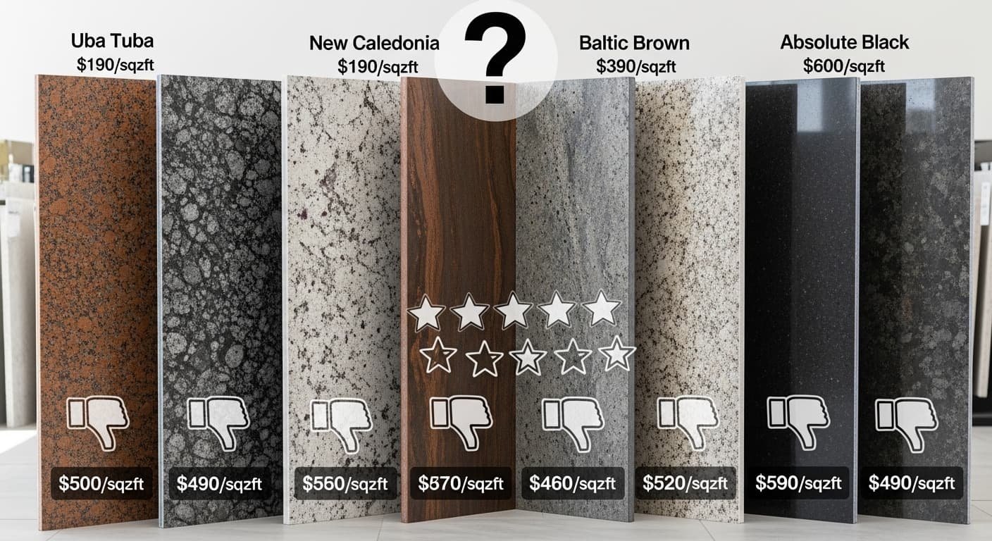 कौन सा ग्रेनाइट सबसे सस्ता और सबसे अच्छा है?