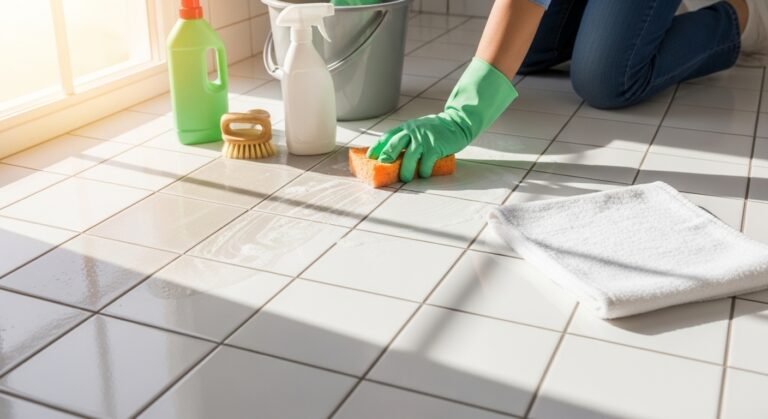 टाइल्स कैसे साफ करें