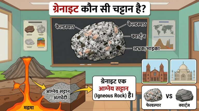ग्रेनाइट कौन सी चट्टान है?