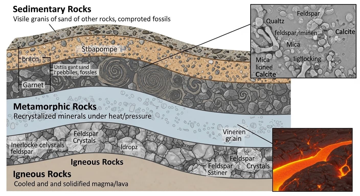 प्राकृतिक पत्थर किस चीज से बनता है?