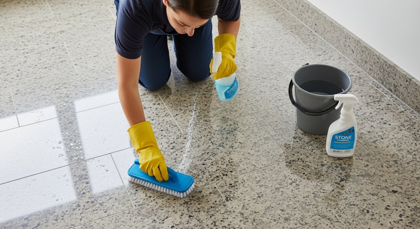 ग्रेनाइट, संगमरमर और अन्य पत्थर के फर्शों को कैसे साफ करें