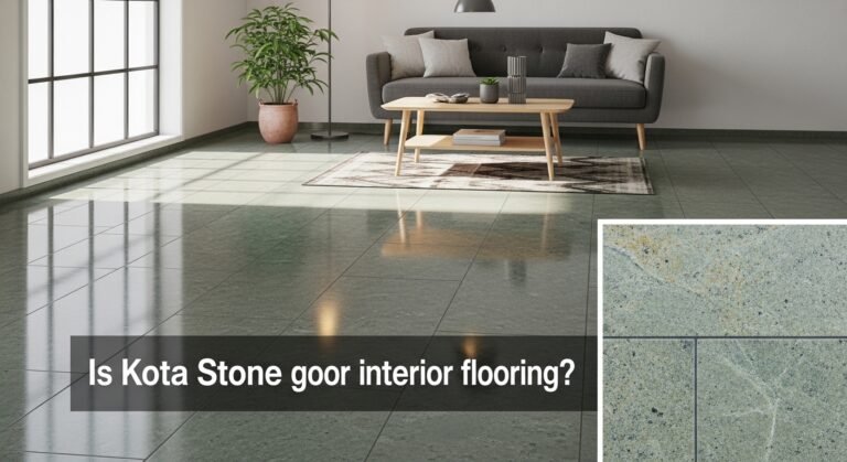 क्या कोटा स्टोन इंटीरियर फ्लोरिंग के लिए अच्छा है ?