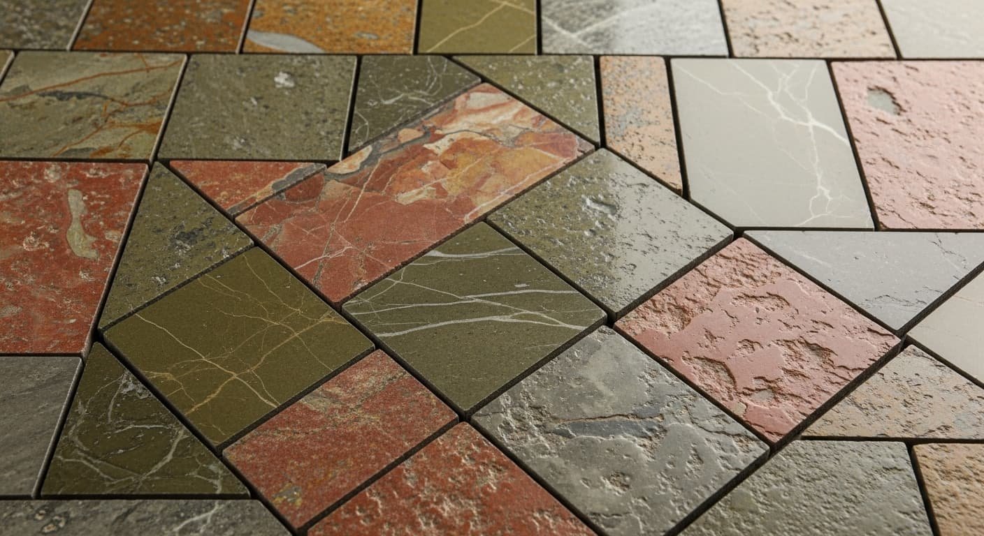 कोटा स्टोन पत्थर की डिज़ाइन