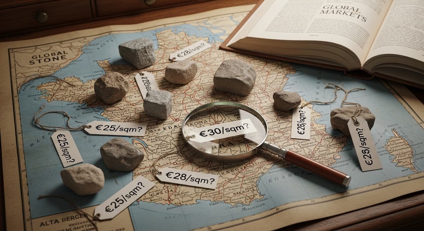 फ्रांस में कोटा स्टोन की कीमत क्या है ?