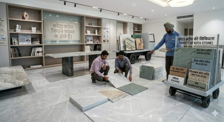 कोटा स्टोन कितने प्रकार के होते हैं?