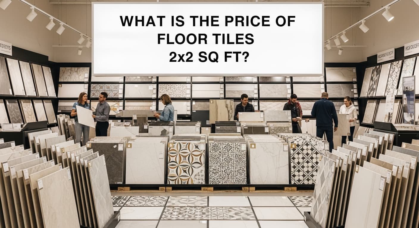 2x2 फर्श टाइल्स की डिजाइन और कीमत