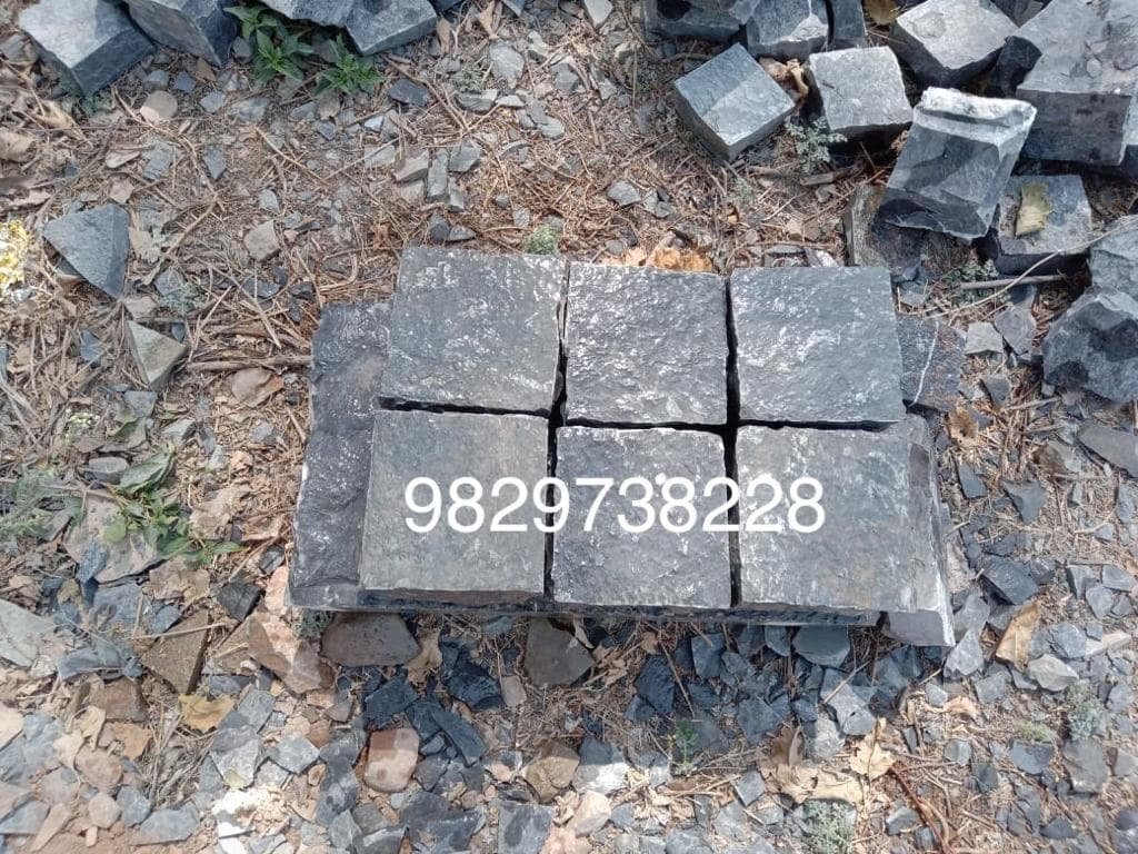 Black Cobble Stone, For Landscaping , For Landscaping