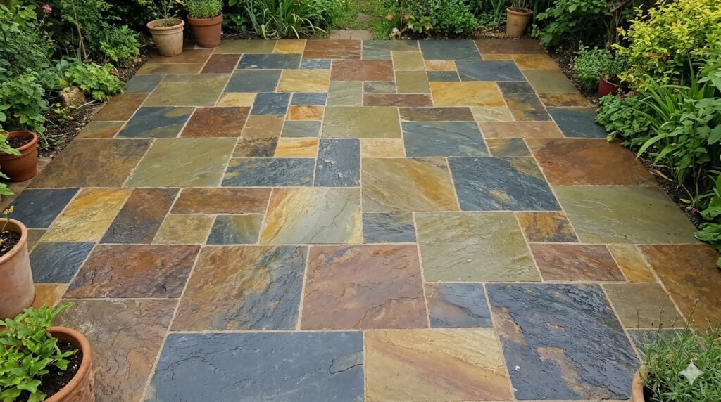 Mixed or Multi-Color Kota Stone