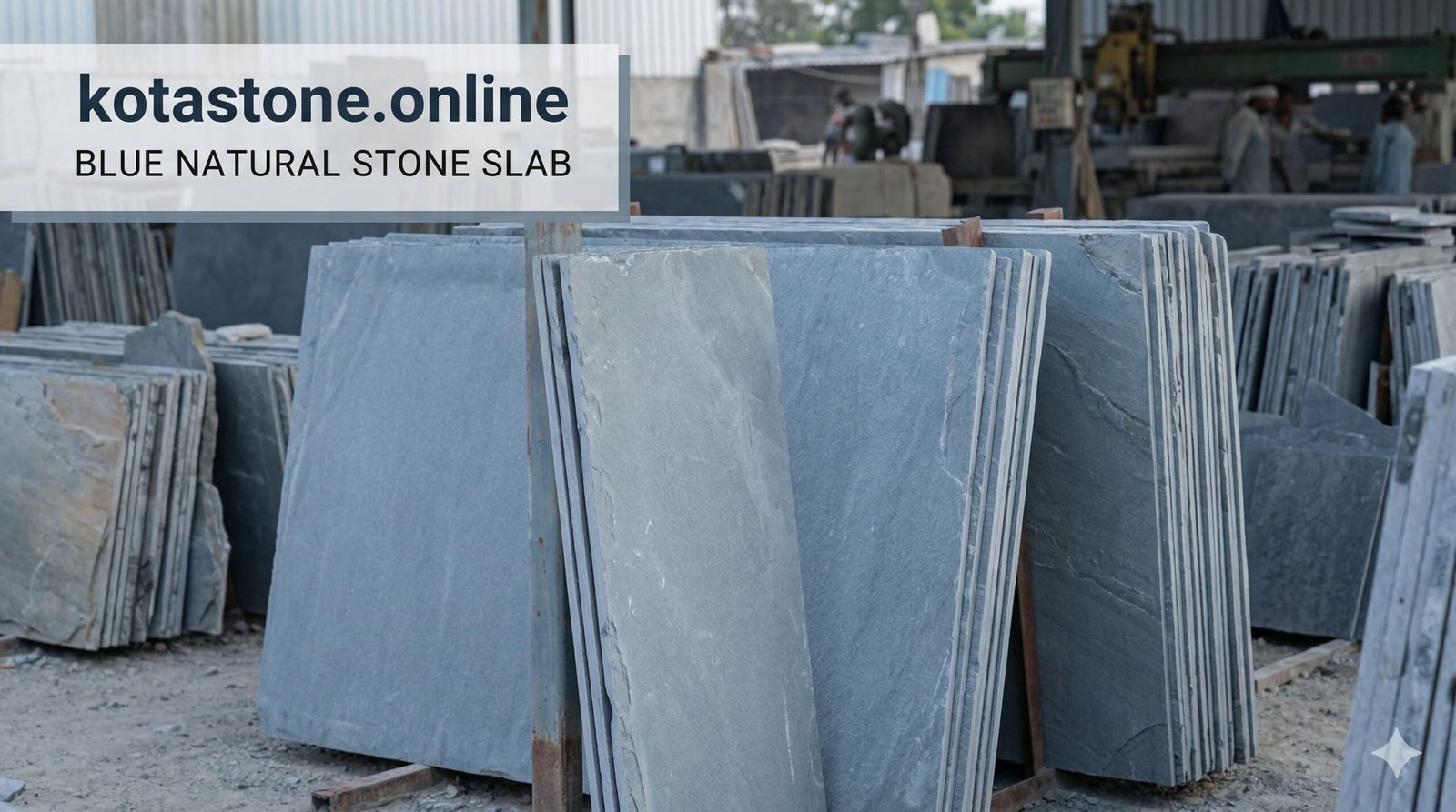 Natural stone slab