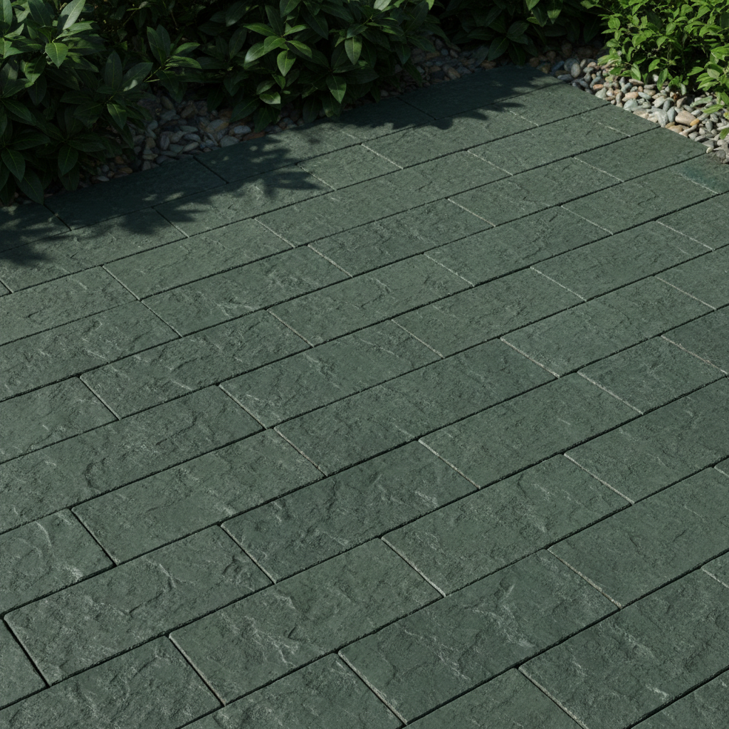 kota stone green flooring