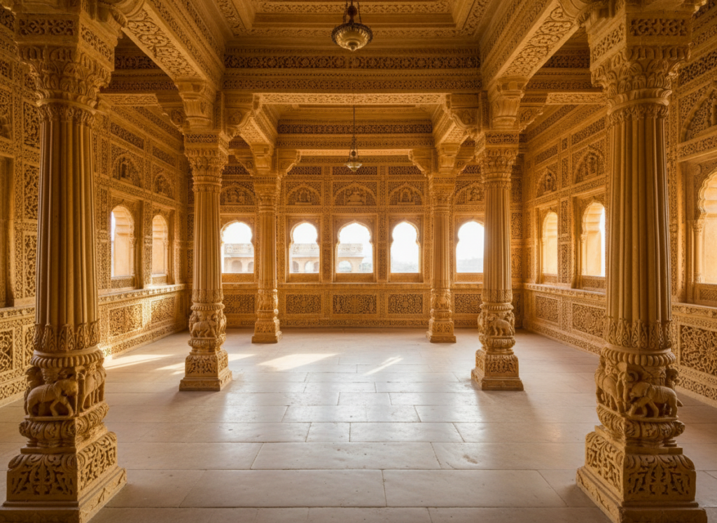 Traditional Palace Stone jaisalmer stone flooring